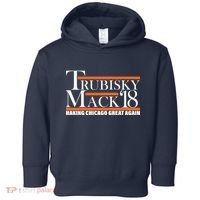 Trubisky Mack Make Chicago Great Again Toddler Hoodie thumb 0
