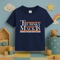 Trubisky Mack Make Chicago Great Again Toddler T-Shirt thumb 3