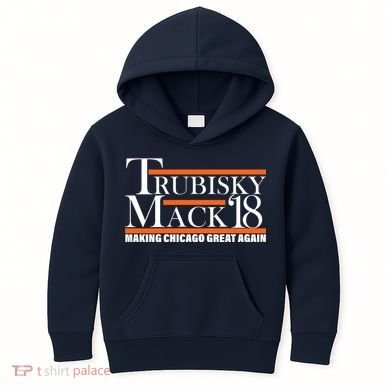 Trubisky Mack Make Chicago Great Again Kids Hoodie