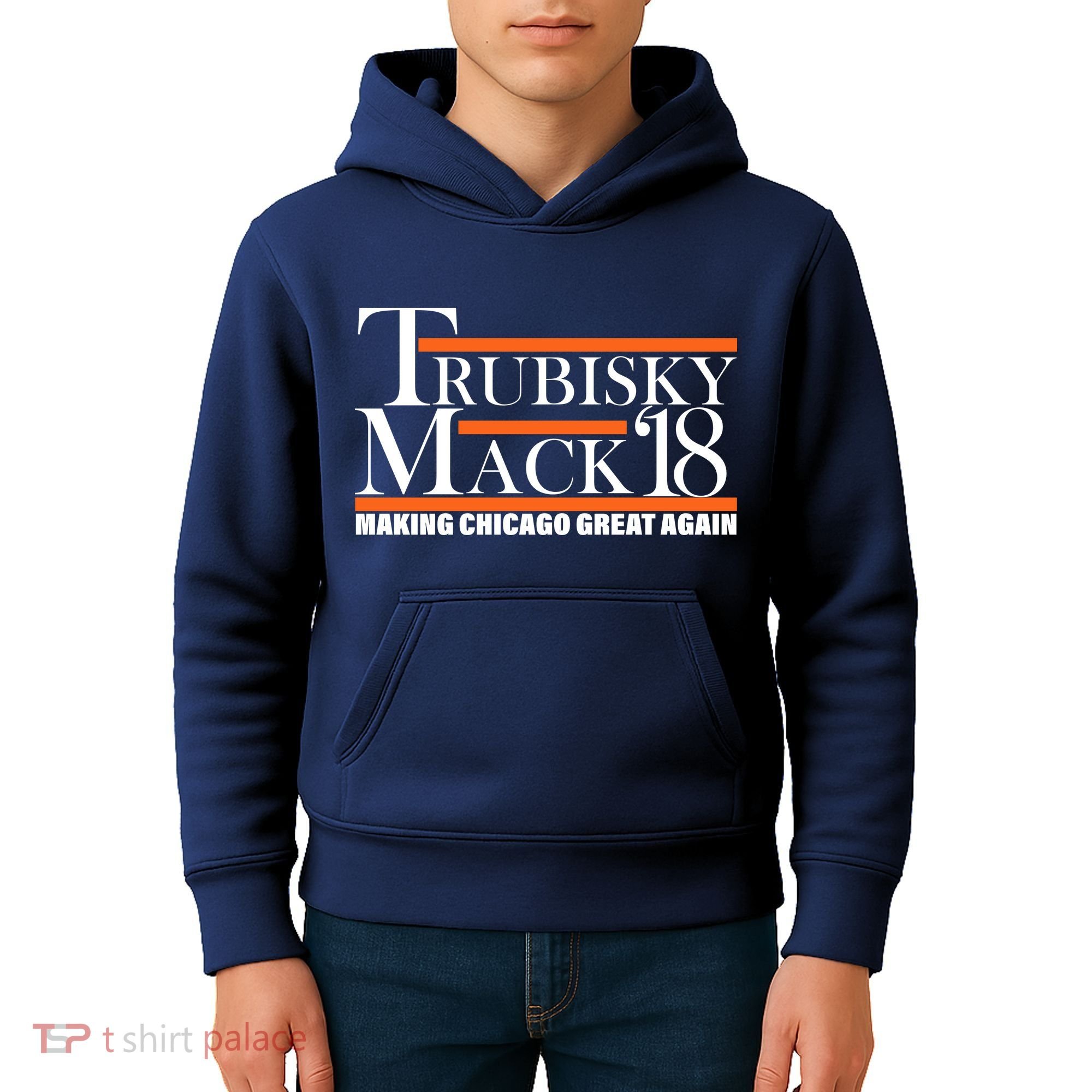 Trubisky Mack Make Chicago Great Again Kids Hoodie