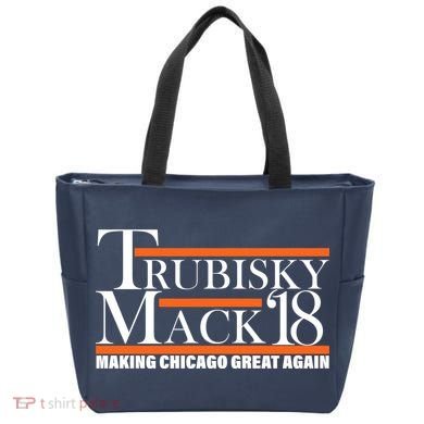 Trubisky Mack Make Chicago Great Again Tote Bag