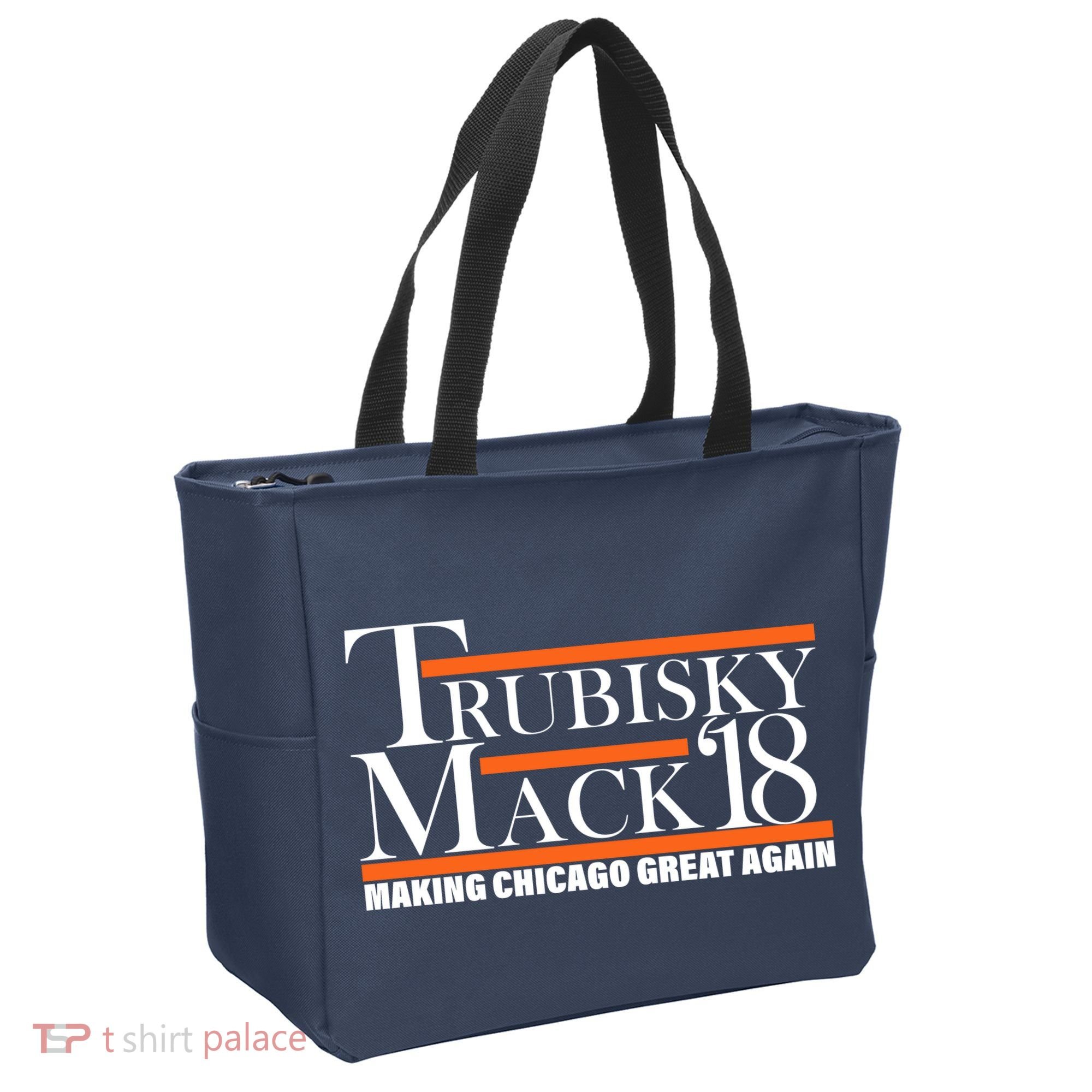 Trubisky Mack Make Chicago Great Again Tote Bag