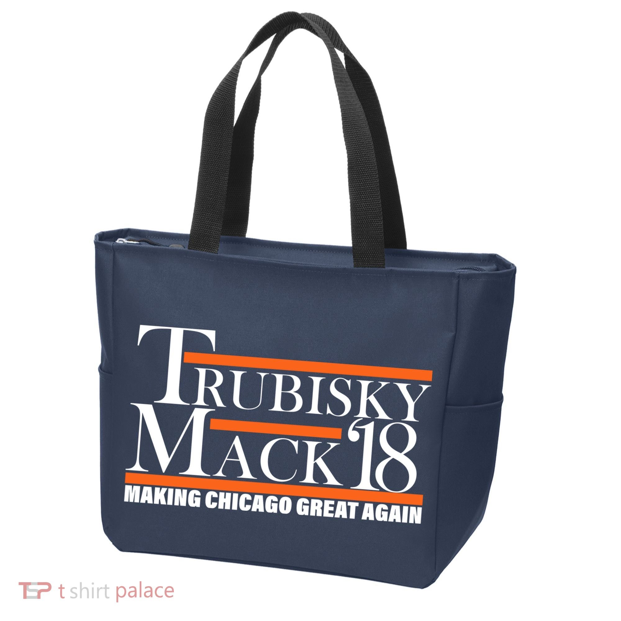 Trubisky Mack Make Chicago Great Again Tote Bag