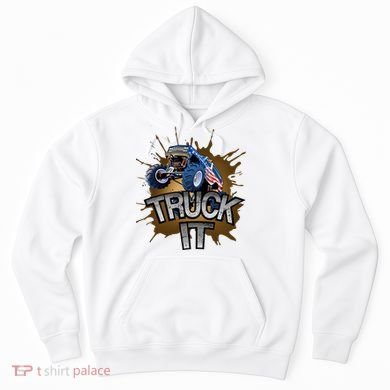 Truck It American Monster Truck Hoodie