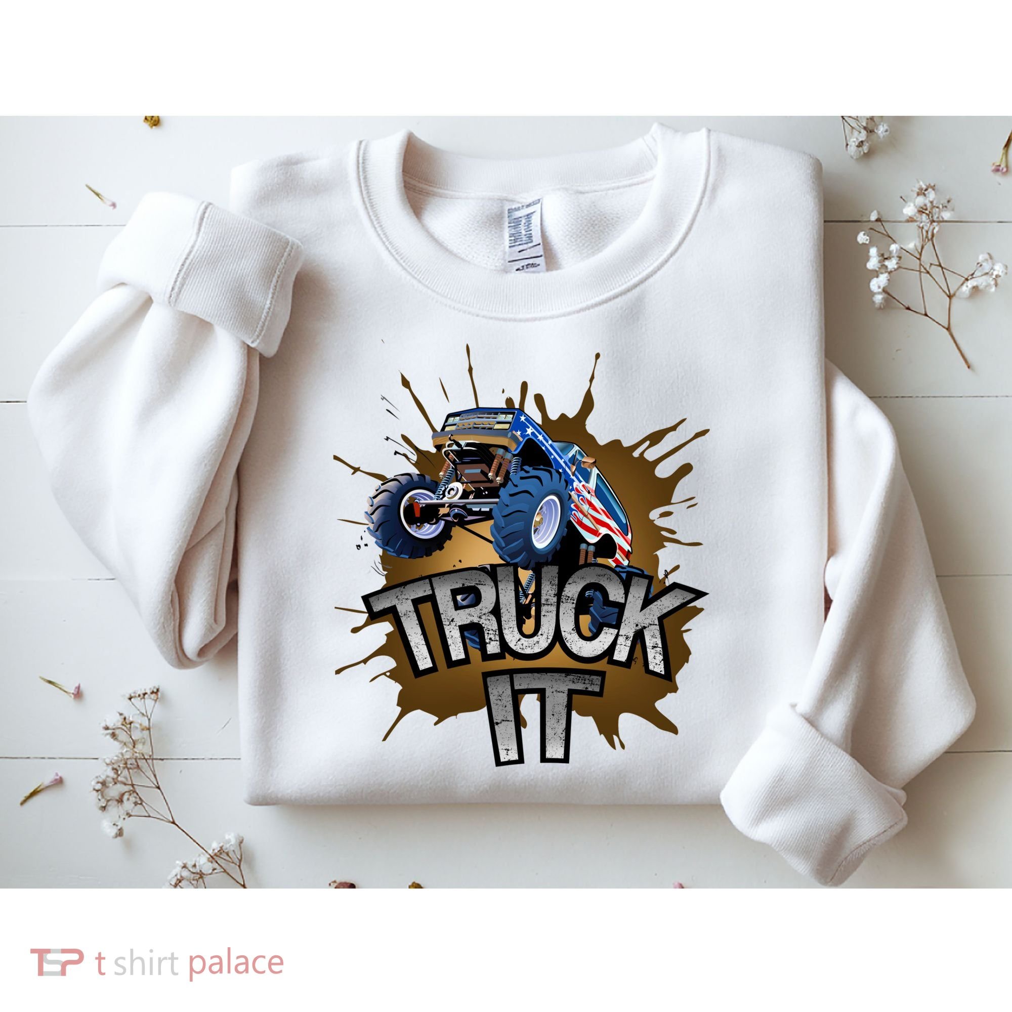 Truck It American Monster Truck Sweatshirt