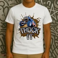 Truck It American Monster Truck T-Shirt thumb 3