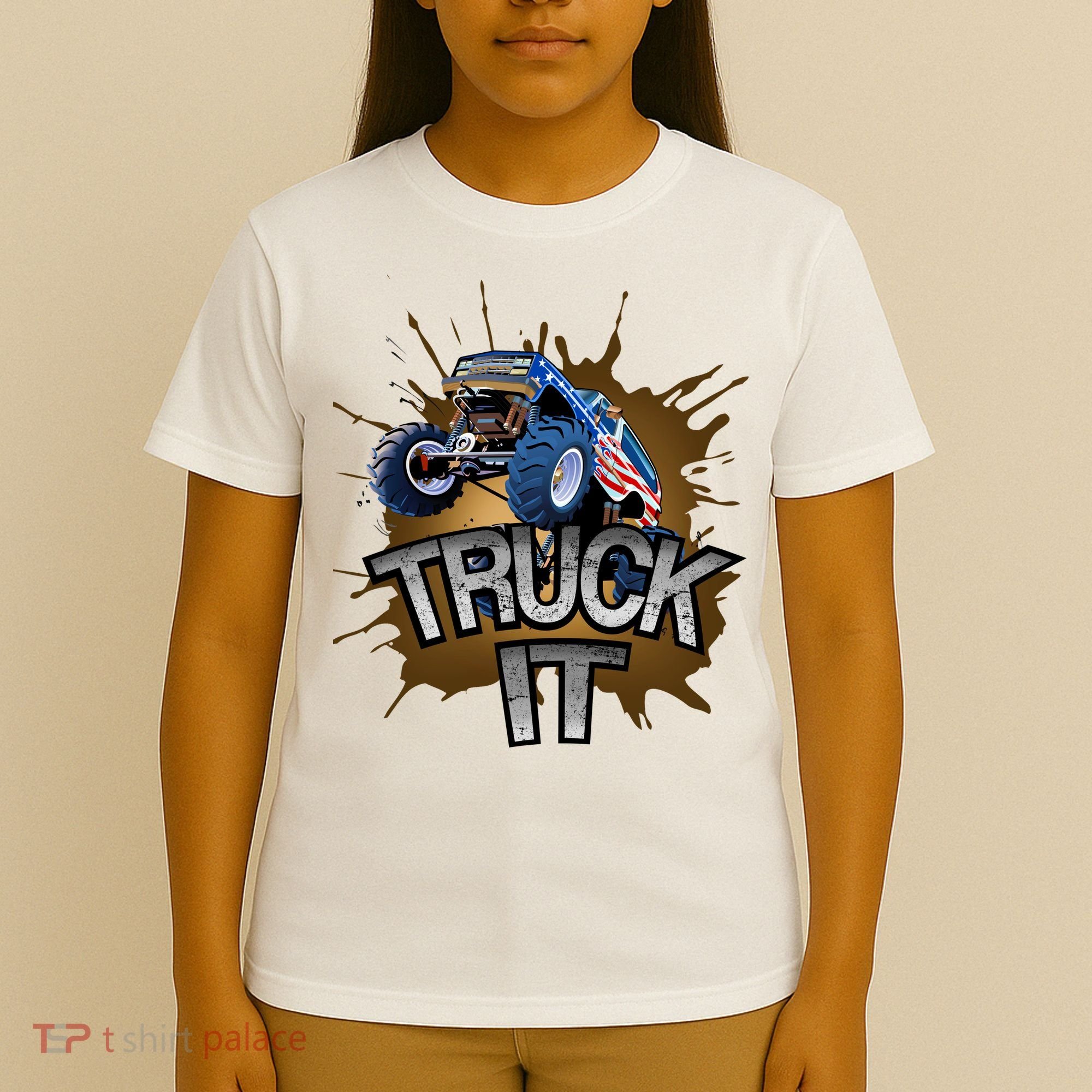 Truck It American Monster Truck T-Shirt
