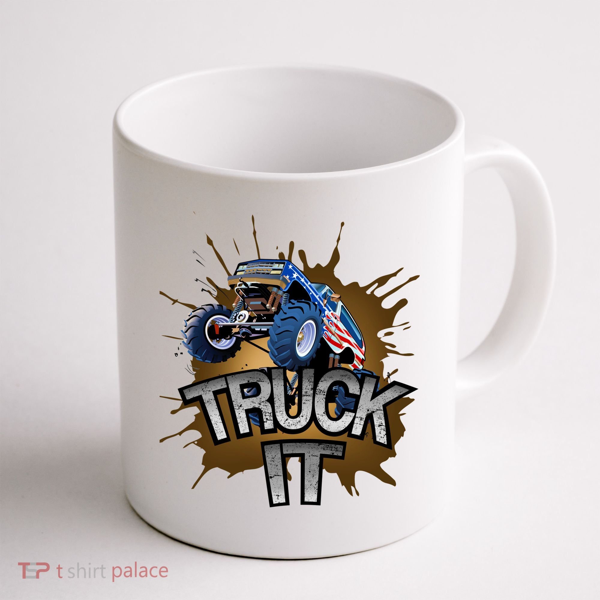 Truck It American Monster Truck Coffee Mug