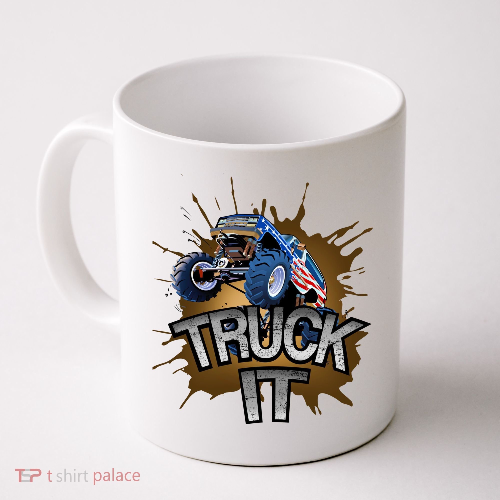 Truck It American Monster Truck Coffee Mug
