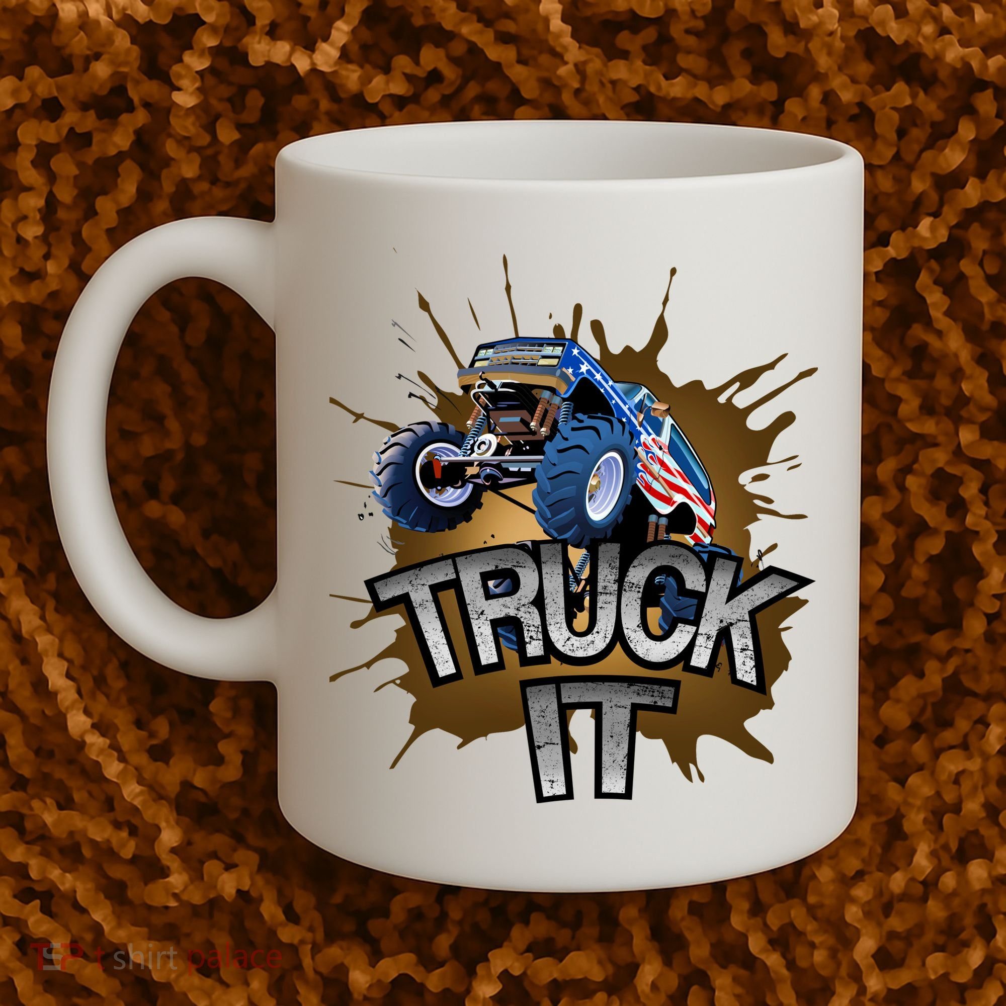 Truck It American Monster Truck Coffee Mug