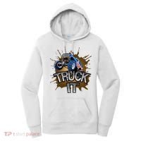 Truck It American Monster Truck Women's Hoodie thumb 0
