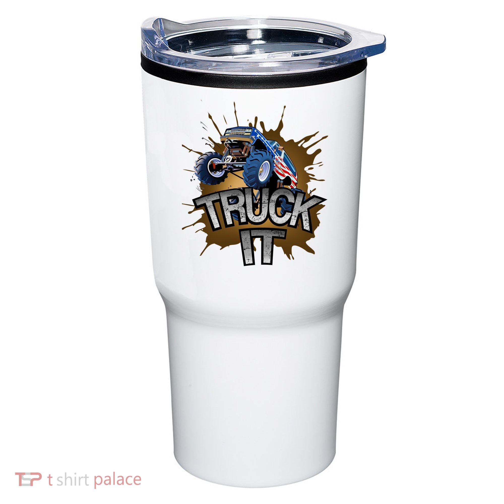 Truck It American Monster Truck Tumbler