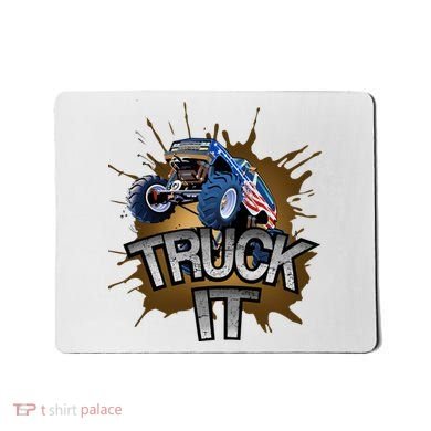 Truck It American Monster Truck Mousepad