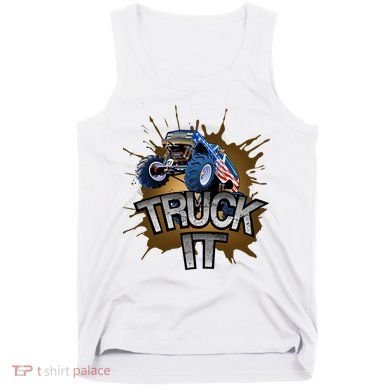 Truck It American Monster Truck Tank Top