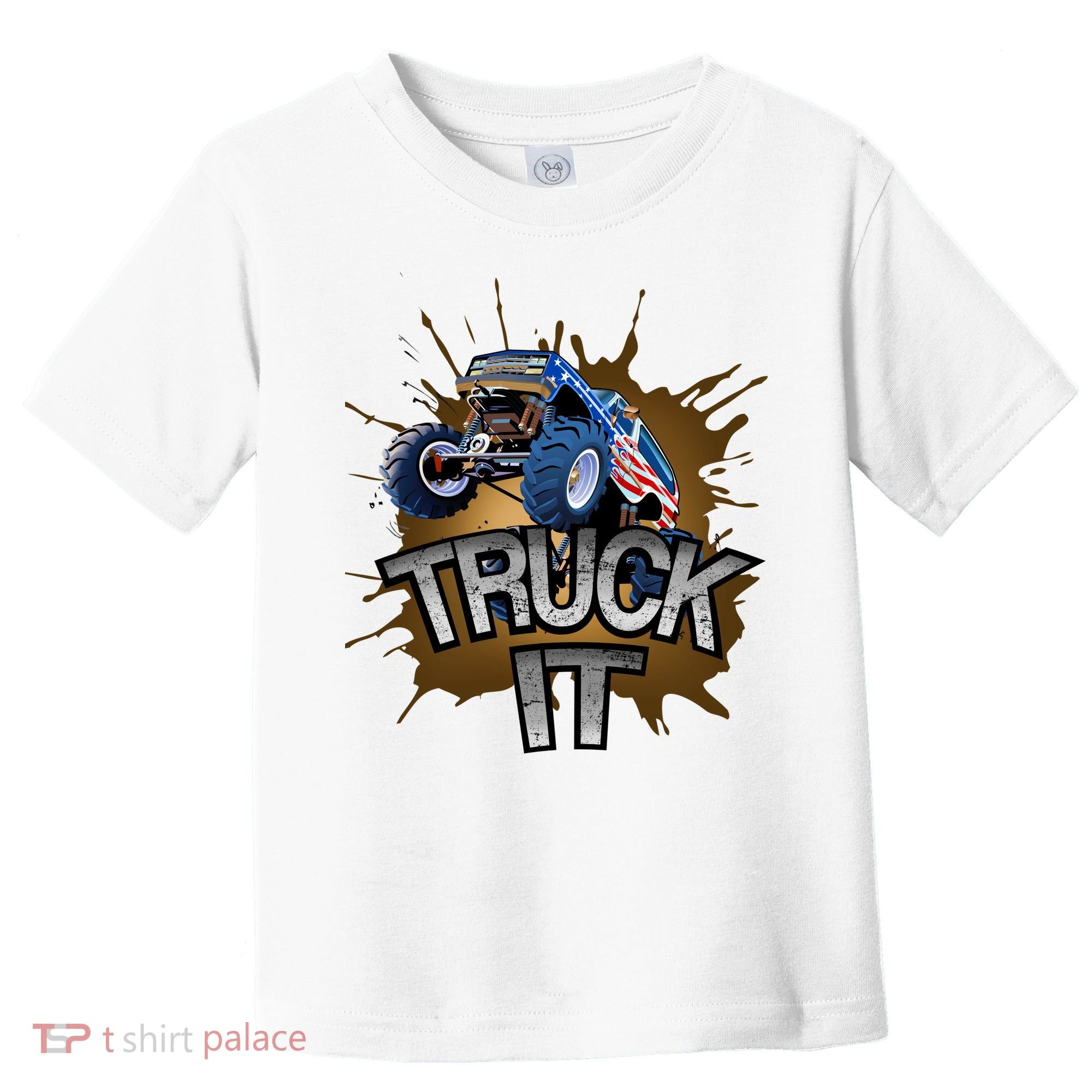 Truck It American Monster Truck Toddler T-Shirt