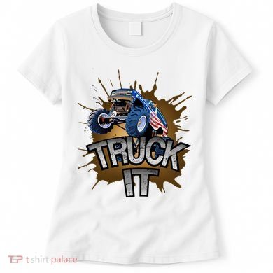 Truck It American Monster Truck Women's T-Shirt