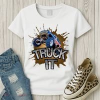 Truck It American Monster Truck Women's T-Shirt thumb 3