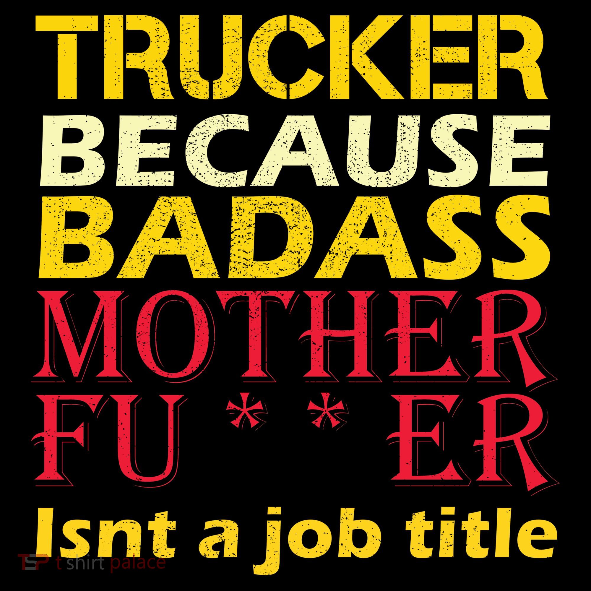 Trucker Badass Job Title  Visor