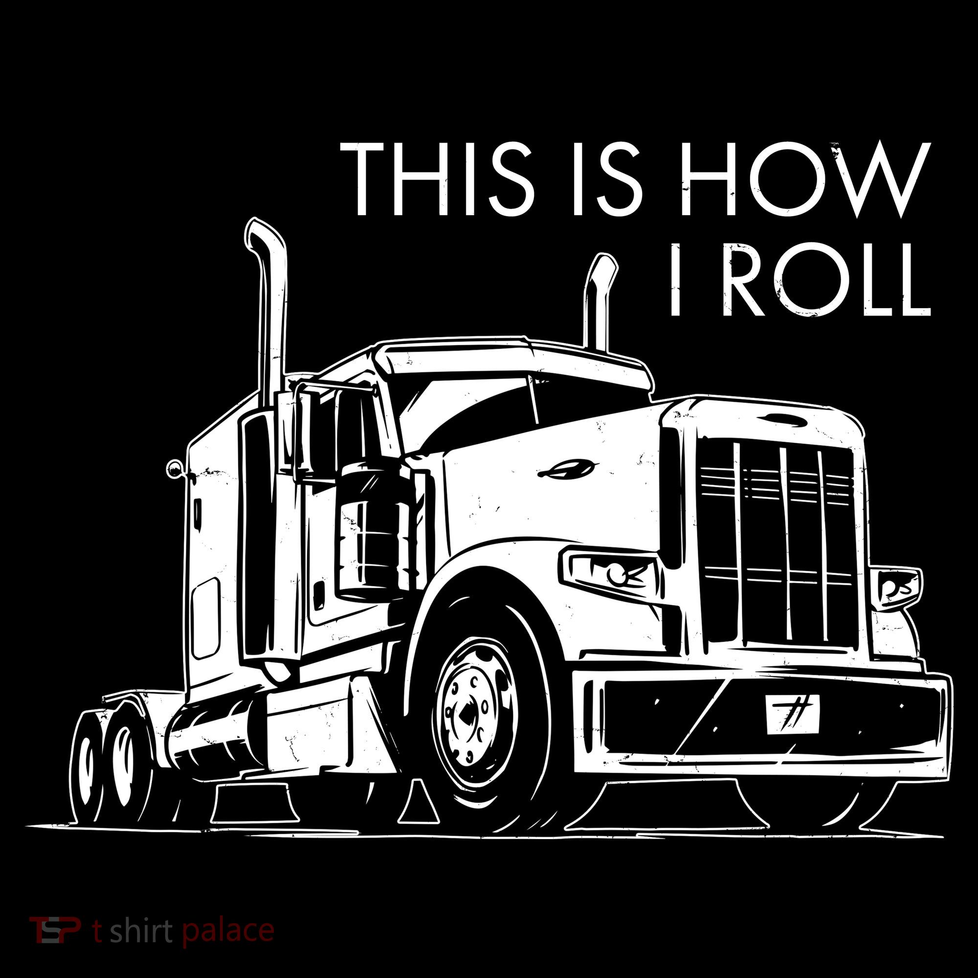 Truckers This Is How I Roll  Apron