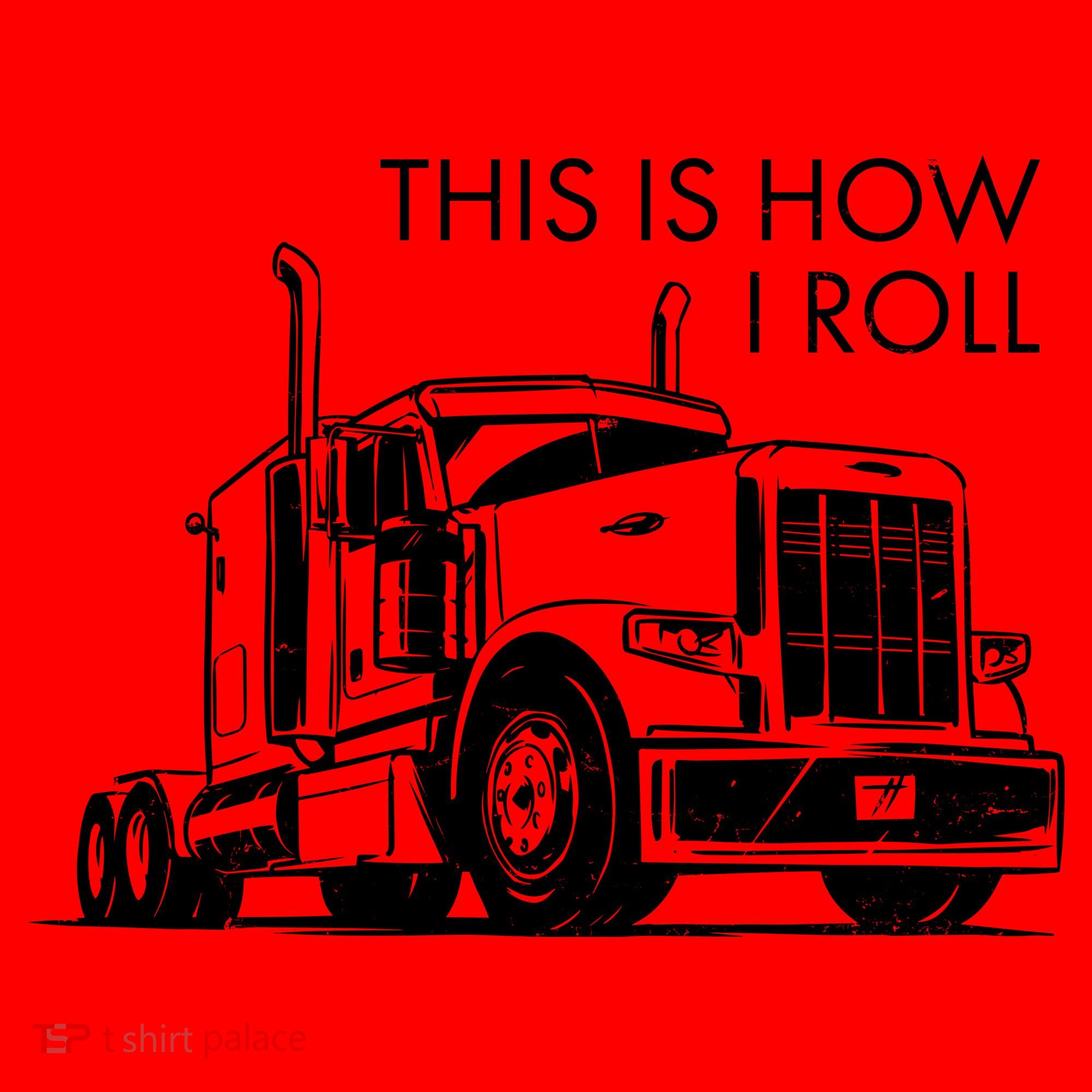 Truckers This Is How I Roll  Santa Hat