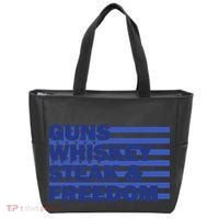 True American Guns Whiskey Steak Freedom Tote Bag thumb 0