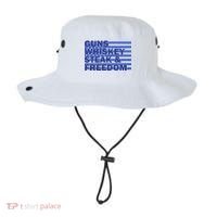 True American Guns Whiskey Steak Freedom Bucket Hat thumb 0