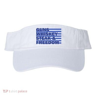 True American Guns Whiskey Steak Freedom Visor