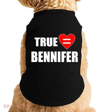 True Love Equals Bennifer Doggie Tank