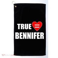 True Love Equals Bennifer Golf Towel thumb 0