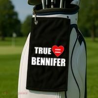 True Love Equals Bennifer Golf Towel thumb 2