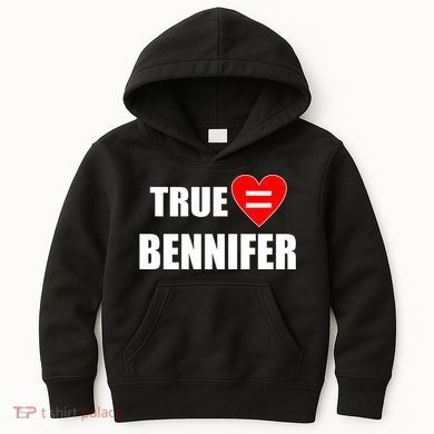 True Love Equals Bennifer Kids Hoodie