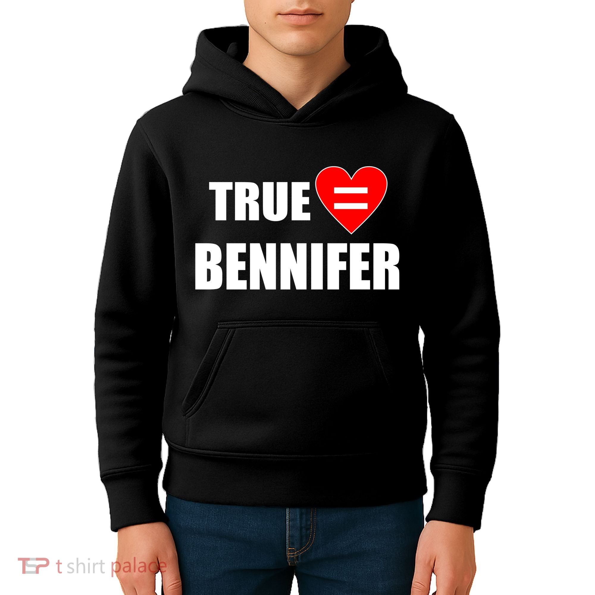 True Love Equals Bennifer Kids Hoodie