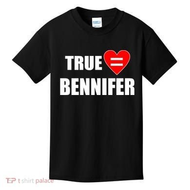 True Love Equals Bennifer Kids T-Shirt