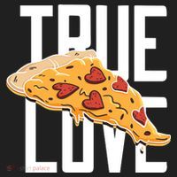 True Love Heart Pizza Women's Sweatshirt thumb 2