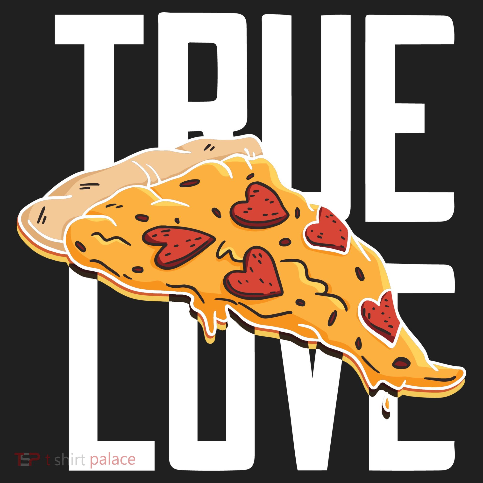 True Love Heart Pizza Women's Sweatshirt