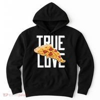 True Love Heart Pizza Hoodie thumb 0