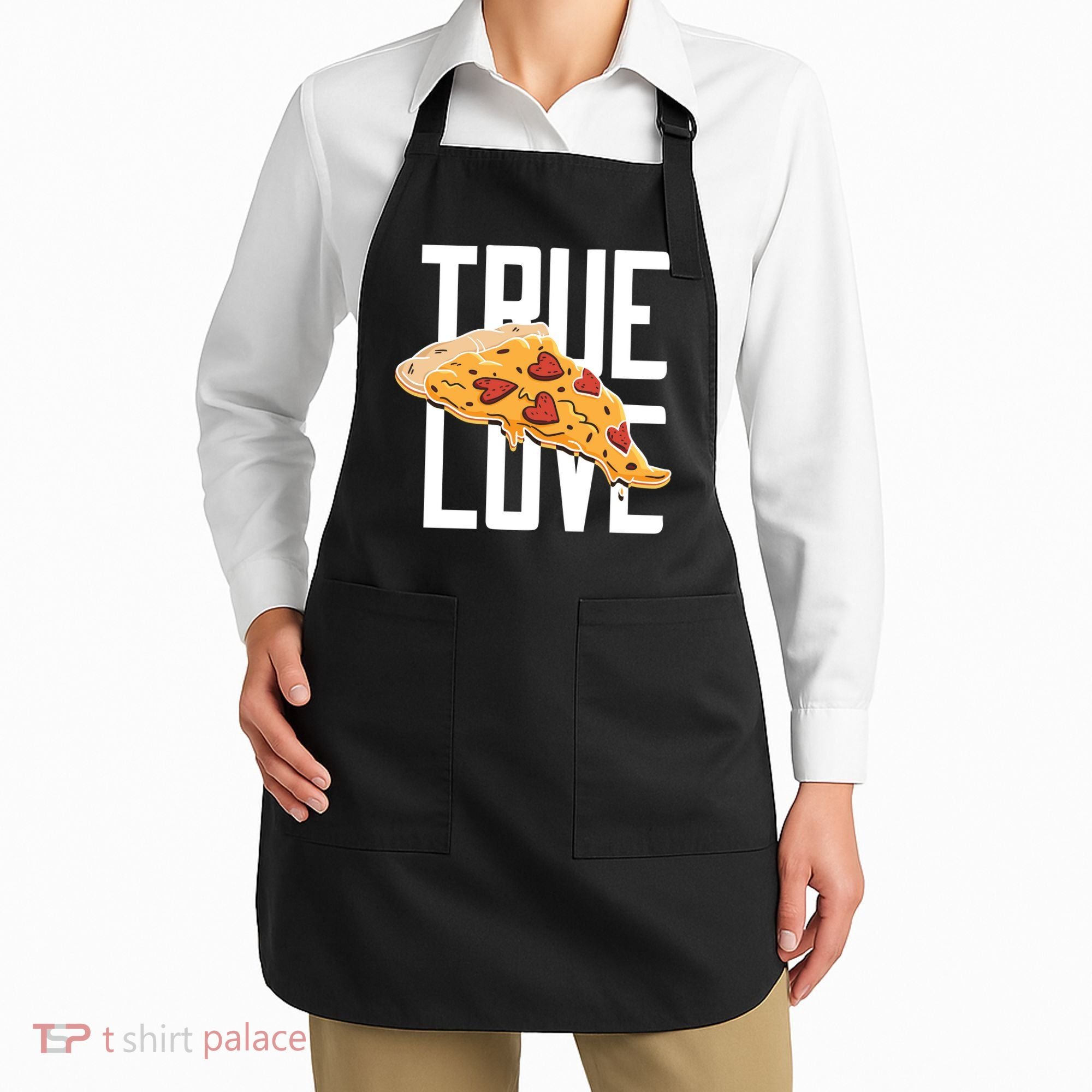 True Love Heart Pizza Apron
