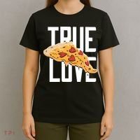 True Love Heart Pizza T-Shirt thumb 4