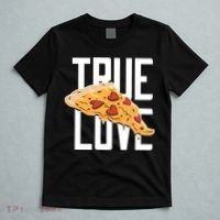 True Love Heart Pizza T-Shirt thumb 5