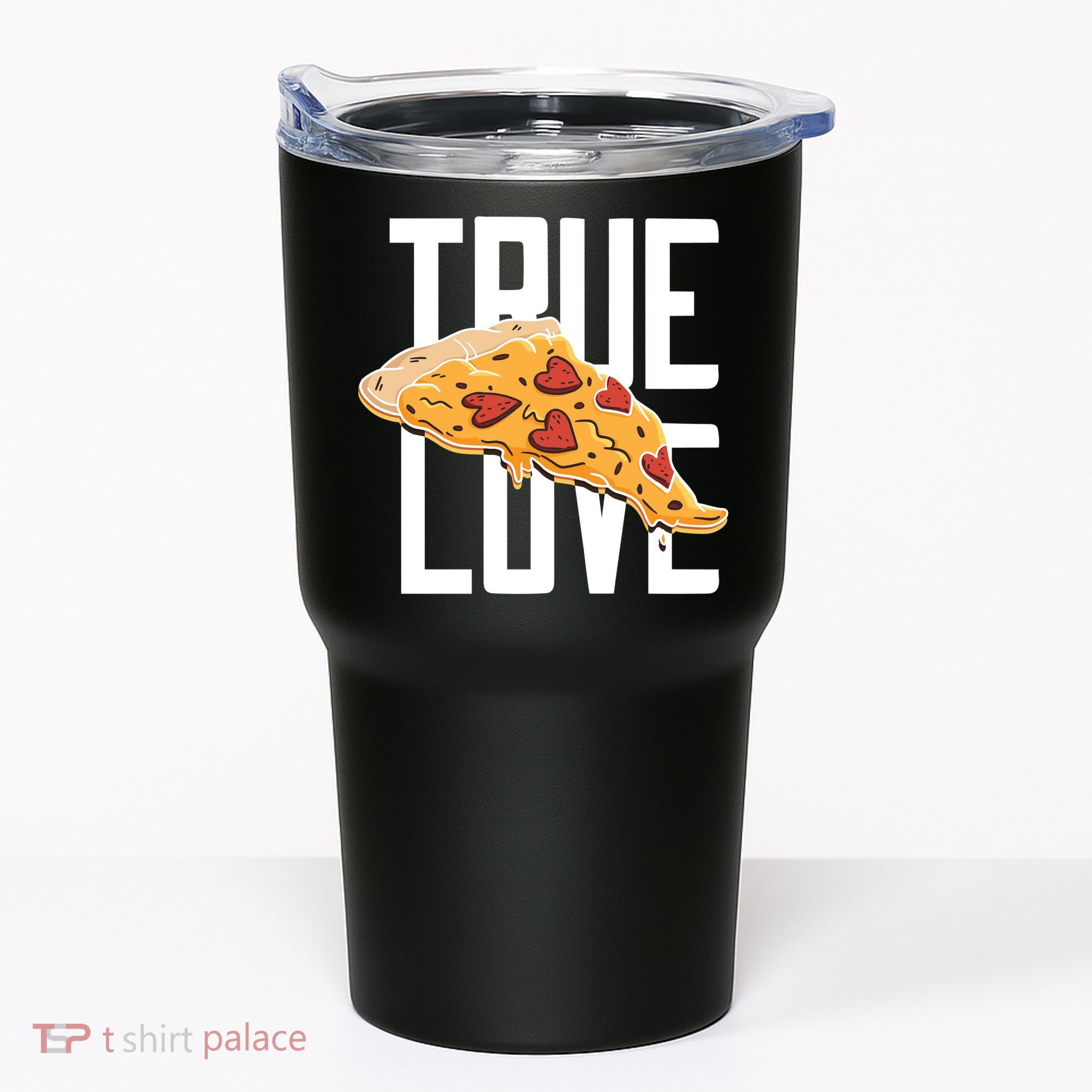 True Love Heart Pizza Tumbler