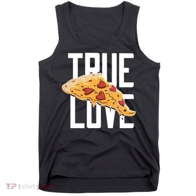 True Love Heart Pizza Tank Top