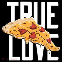 True Love Heart Pizza Women's T-Shirt thumb 6