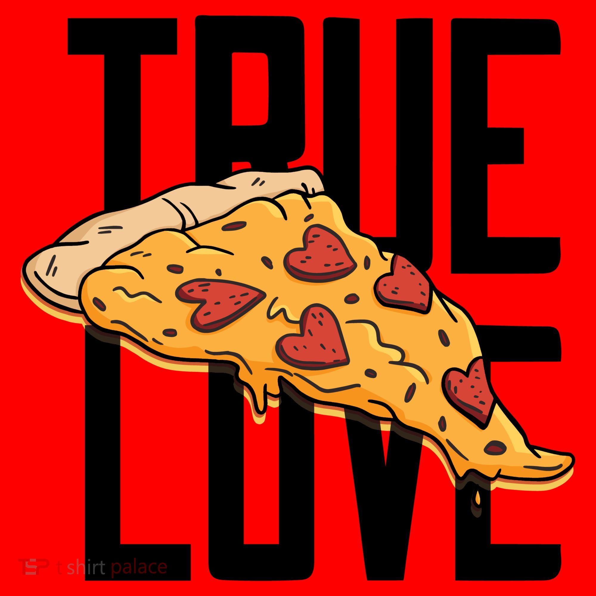 True Love Heart Pizza Coffee Mug