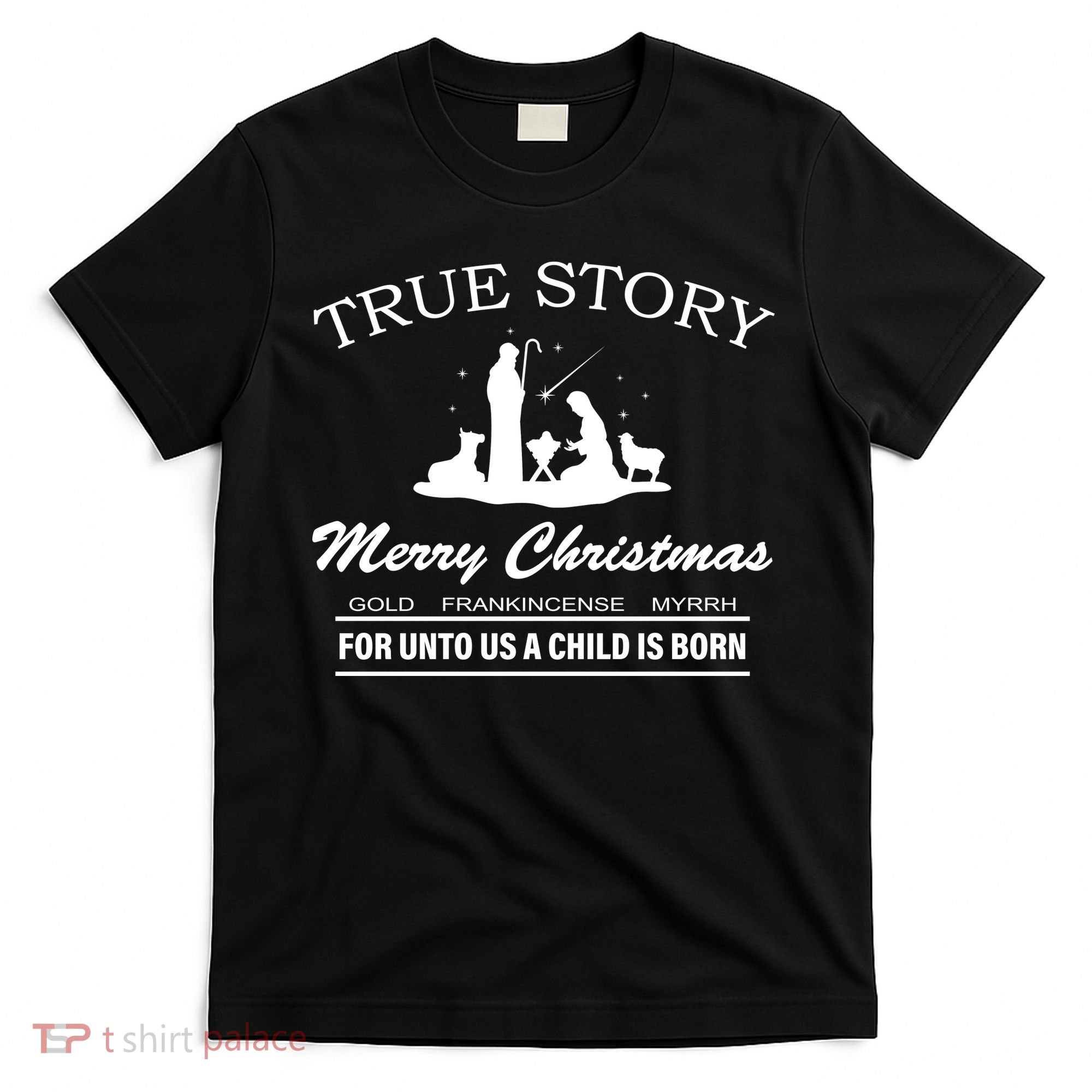 True Story Merry Christmas Jesus Christ  T-Shirt