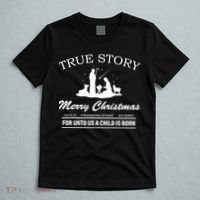True Story Merry Christmas Jesus Christ  T-Shirt thumb 5
