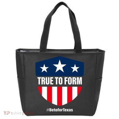 True To Form Beto for Texas American Shield Tote Bag