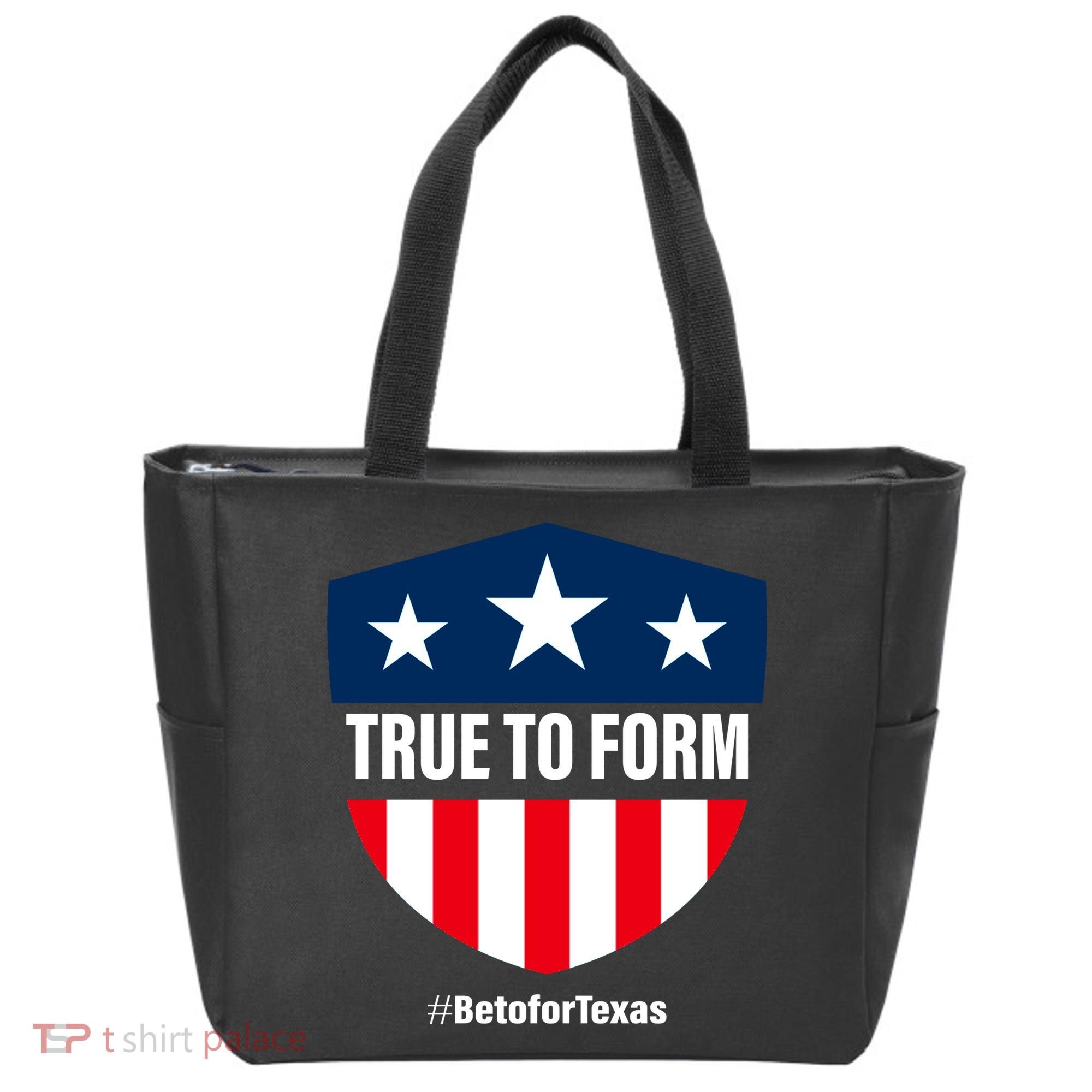 True To Form Beto for Texas American Shield Tote Bag