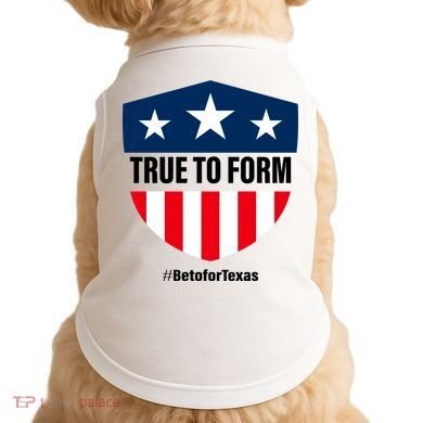 True To Form Beto for Texas American Shield Doggie Tank