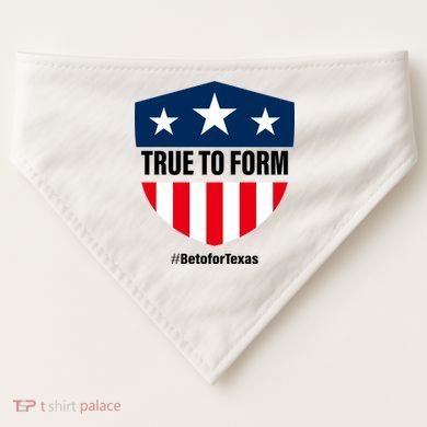 True To Form Beto for Texas American Shield USA-Made Doggie Bandana