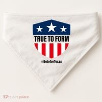 True To Form Beto for Texas American Shield USA-Made Doggie Bandana thumb 0